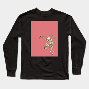 Sneaky Skeleton Long Sleeve T-Shirt